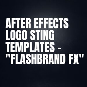 After Effects Logo Sting Templates – "FlashBrand FX"